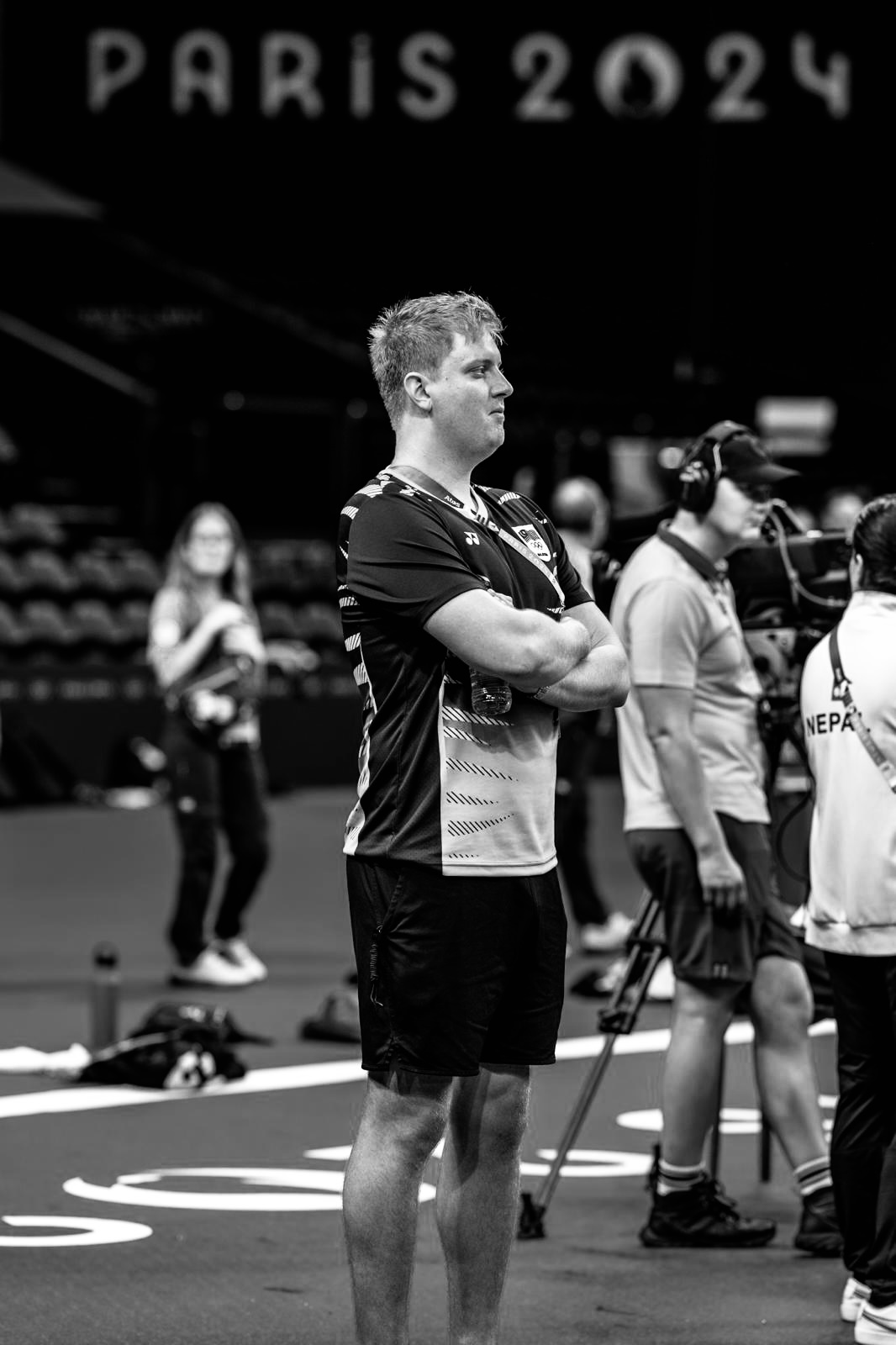 Eric Anderson at the Paris 2024 Olympics